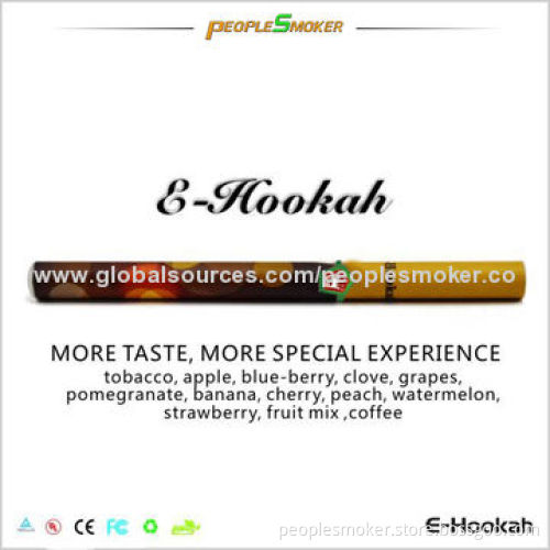 500 Puffs E-hookah Disposable E Cigarette, 100-240V AC, 5V DC Charging Voltage